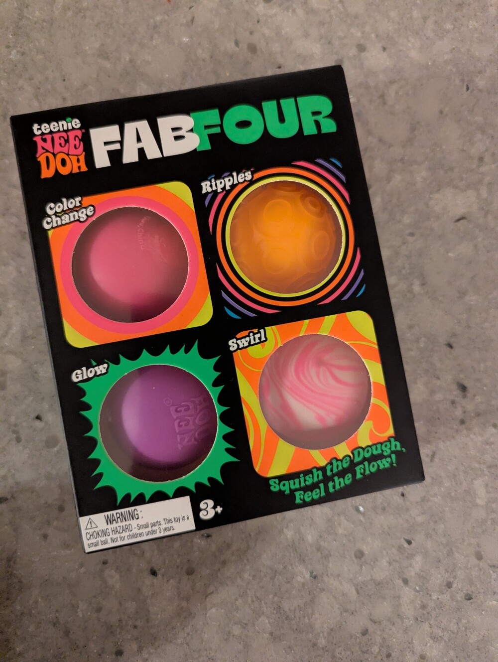 Needoh Fabfour Teenie Squishys